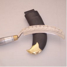 Khurmi Leather aluminum handle